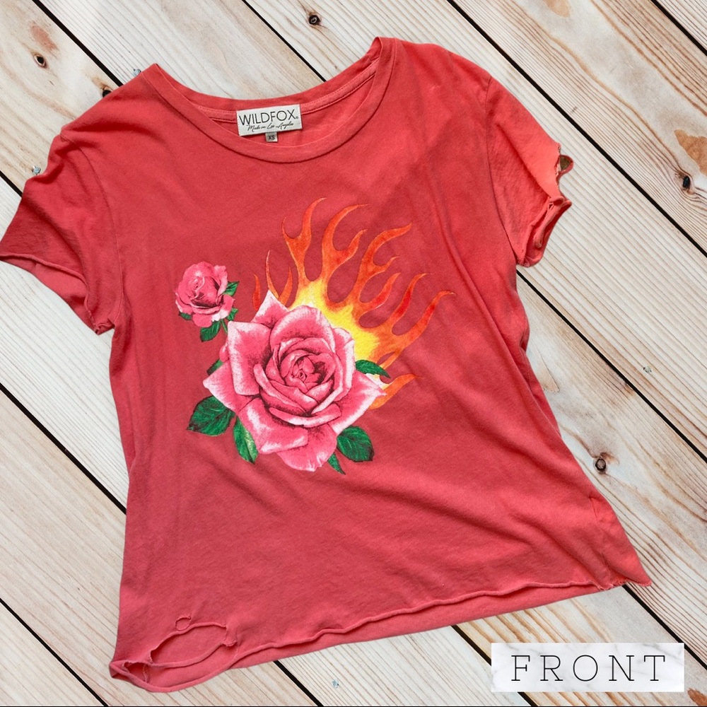 Wildfox Distressed Shirt